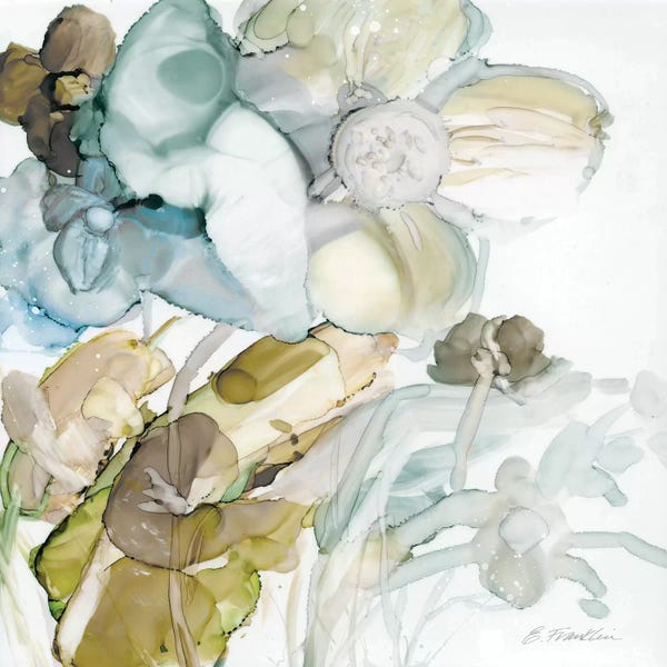 Floral & Botanical: Seaglass Garden III by Elizabeth Franklin