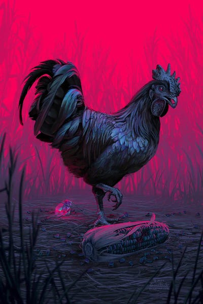 Cyberpunk: The Rooster And The Gem by Eran Fowler