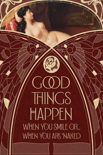 Art Deco: Good Things Happen by Emmi Fox Designs