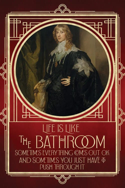 Life Is Like The Bathroom