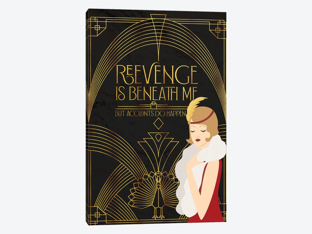 Revenge Is Beneath Me by Emmi Fox Designs 1-piece Canvas Art Print