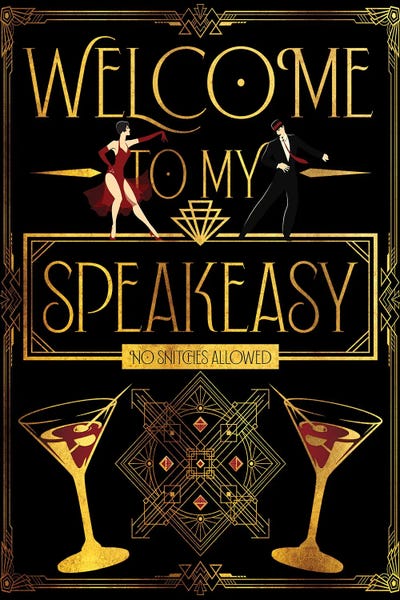 By Profession: Welcome To My Speakeasy by Emmi Fox Designs