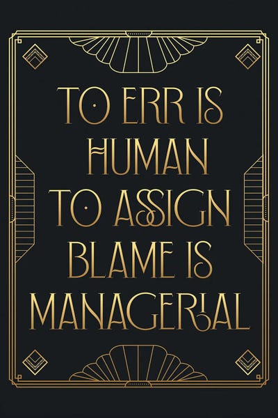 To Err Is Human