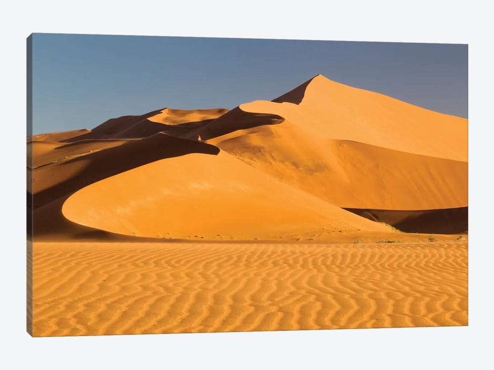 Namibia, Namib-Naukluft National Park, Sossusvlei. Scenic red dunes. by Ellen Goff 1-piece Canvas Wall Art