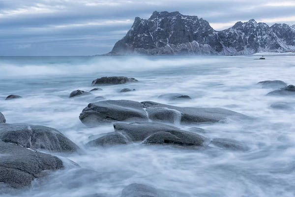 Norway: Norway, Lofoten Islands, Vestvag Island, Leknes. Here on the western side of Vestvag Island by Ellen Goff