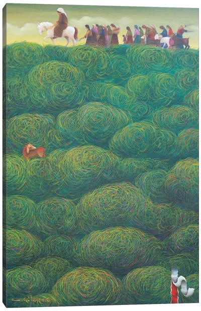 Migration Season Canvas Art Print - Emin Güler