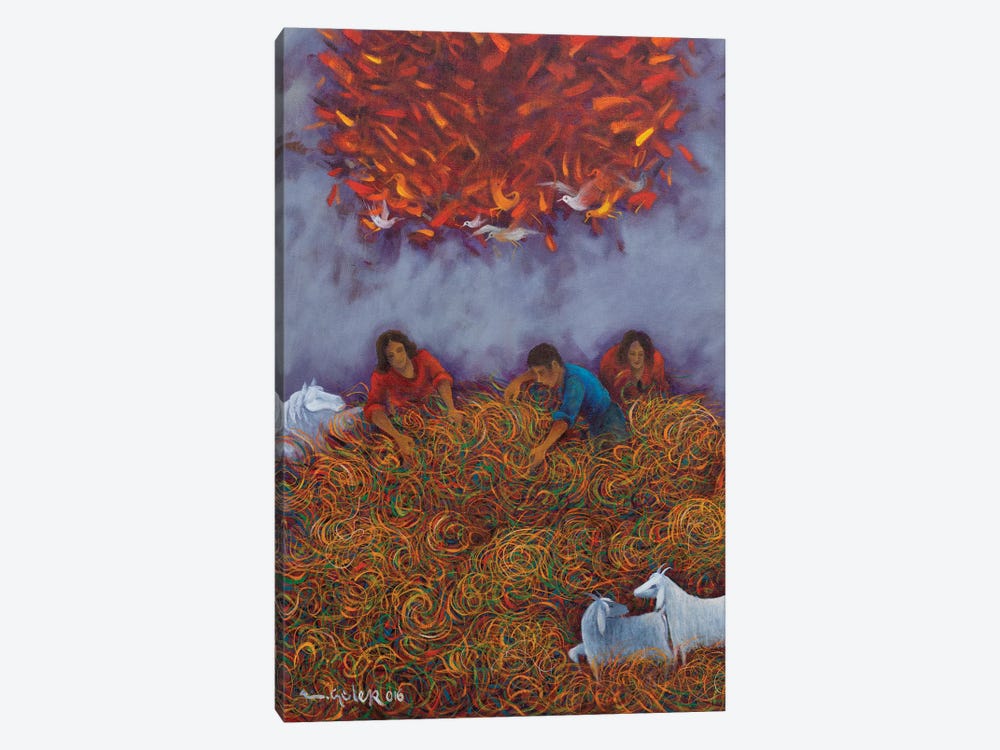 Phoenix's Dreams by Emin Güler 1-piece Canvas Art Print