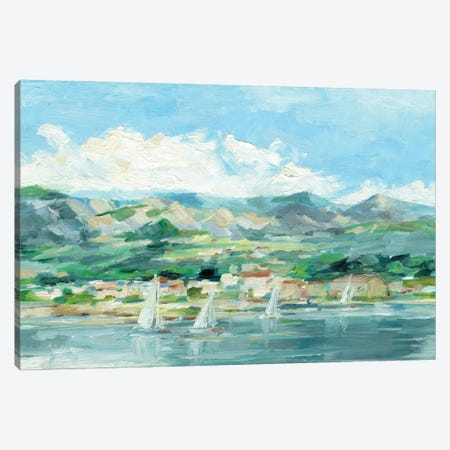 Sailing Along The Coast II Canvas Print #EHA1000} by Ethan Harper Canvas Wall Art