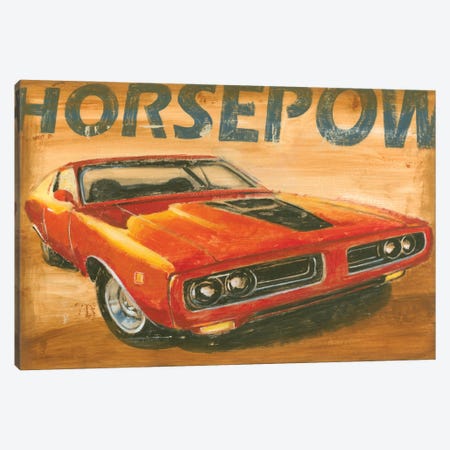 Vintage Muscle I Canvas Print #EHA100} by Ethan Harper Canvas Print
