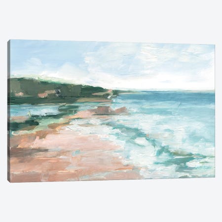 Coral Sand Beaches II Canvas Print #EHA1023} by Ethan Harper Canvas Artwork