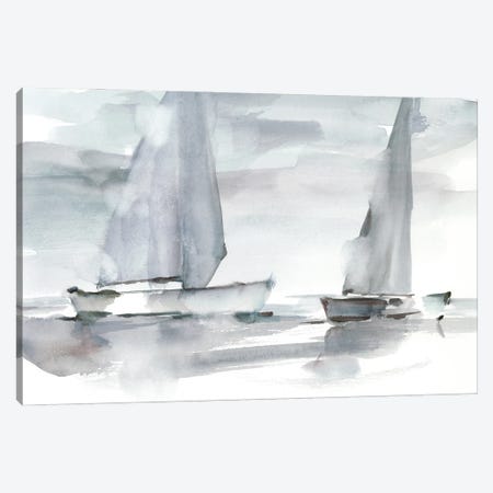 Misty Sails II Canvas Print #EHA1029} by Ethan Harper Canvas Wall Art