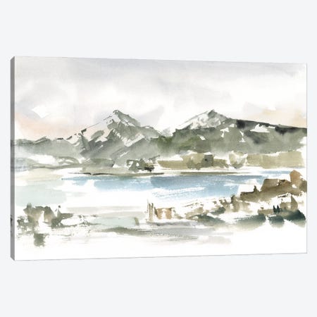 Snow-capped Mountain Study I Canvas Print #EHA1052} by Ethan Harper Art Print