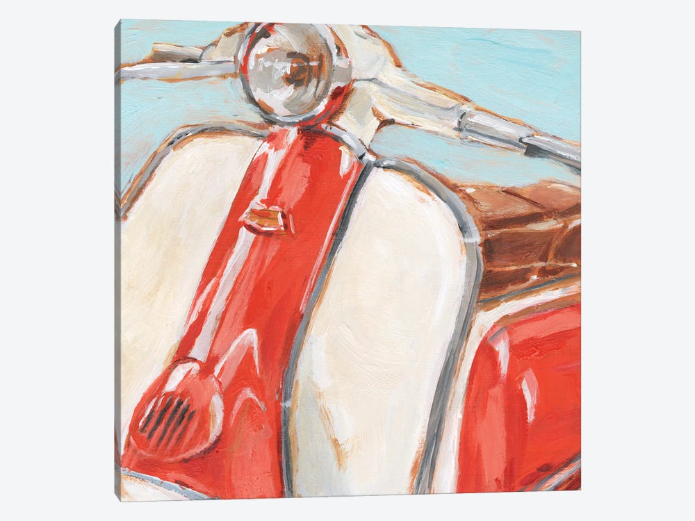 Retro Scooter II by Ethan Harper 1-piece Canvas Print