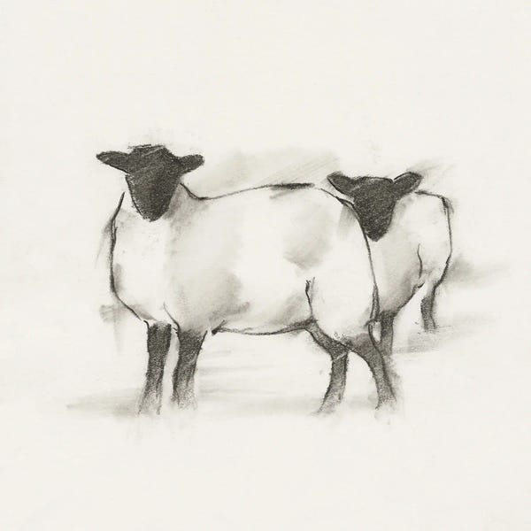 Sheep: Folksie sheep I by Ethan Harper