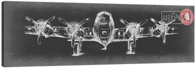 Aeronautic Collection VI Canvas Art Print - Aviation Blueprints