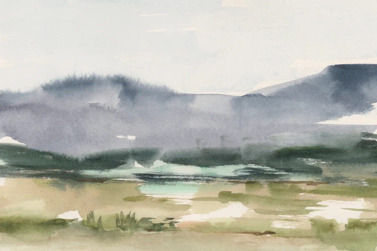 Valley View Watercolor I