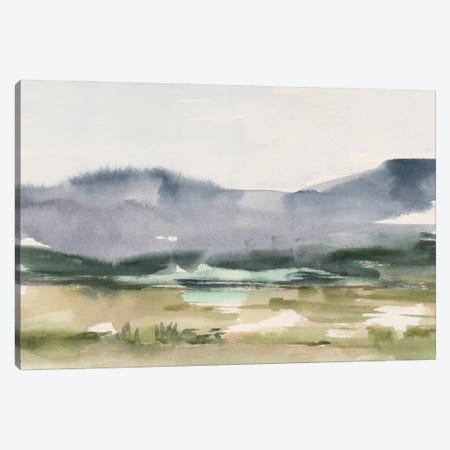 Valley View Watercolor I Canvas Print #EHA1113} by Ethan Harper Canvas Artwork