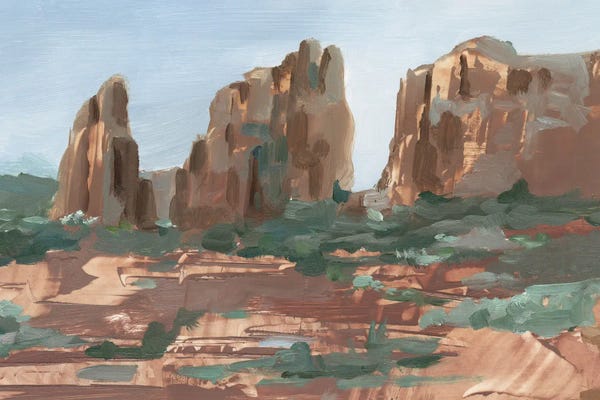 World Art Group: Western Rock Formation II by Ethan Harper