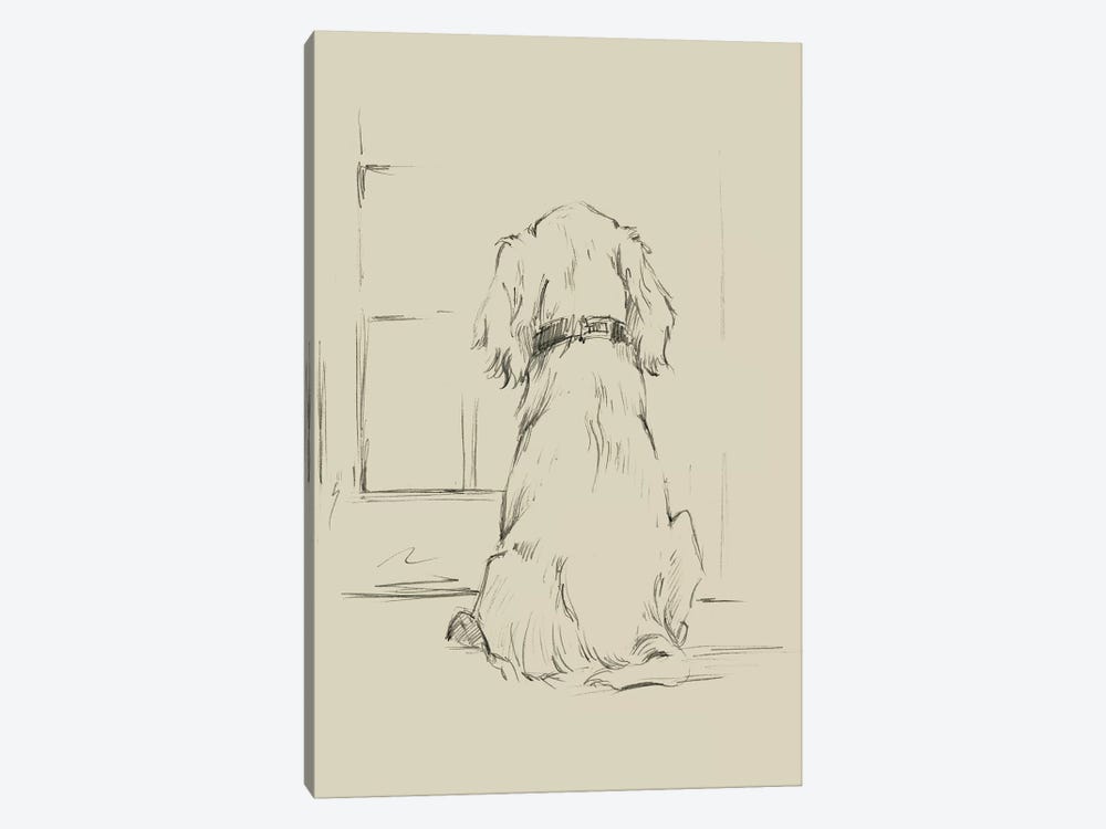Waiting For Master I by Ethan Harper 1-piece Canvas Art Print