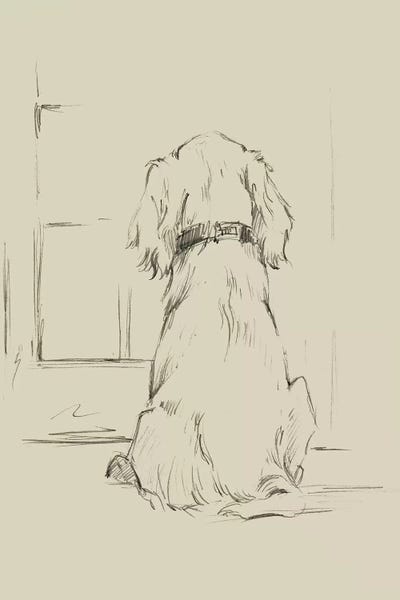 Illustrations: Waiting For Master I by Ethan Harper