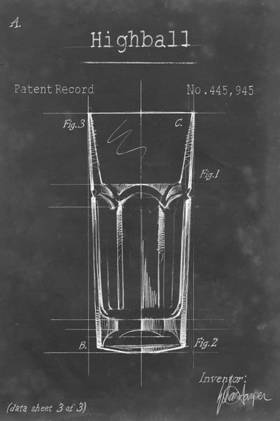 Food & Drink Blueprints: Barware Blueprint II by Ethan Harper