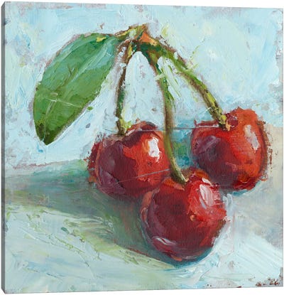 Impressionist Fruit Study IV Canvas Art Print - Fruit Art