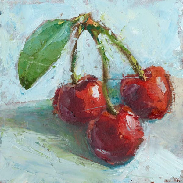 Food & Drink Still Life: Impressionist Fruit Study IV by Ethan Harper