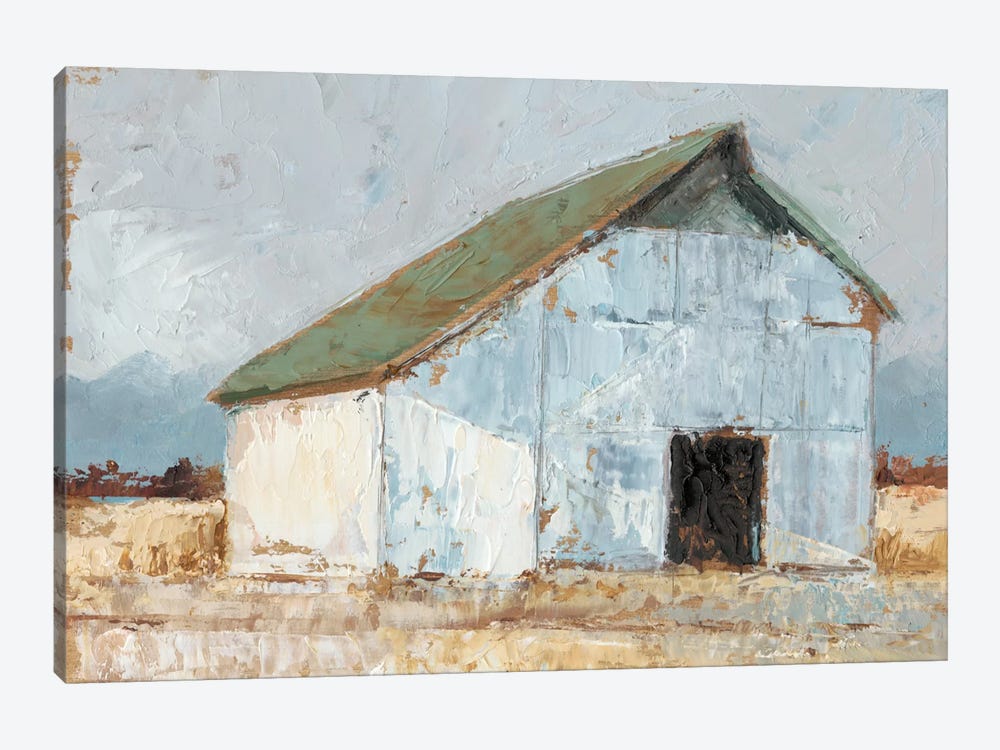 Whitewashed Barn I by Ethan Harper 1-piece Canvas Print