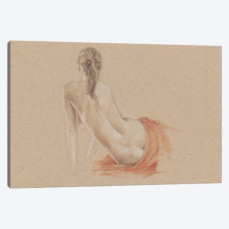 Classical Figure Study II Canvas Print #EHA195} by Ethan Harper Art Print
