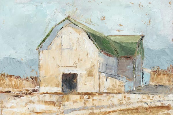 Farms: Whitewashed Barn IV by Ethan Harper