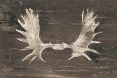 Rustic Moose Mount I by Ethan Harper art print