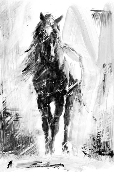 Modern Farmhouse Bedroom: Rustic Stallion II by Ethan Harper