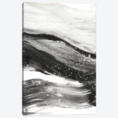 Black Waves I Canvas Print #EHA264} by Ethan Harper Art Print