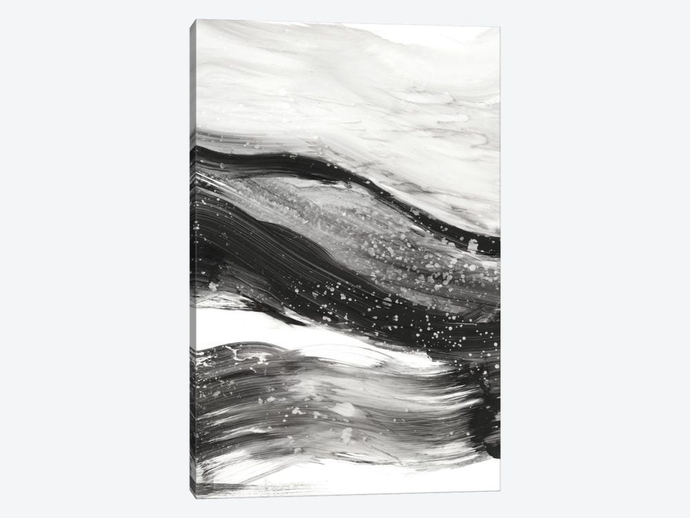 Black Waves I by Ethan Harper 1-piece Canvas Art