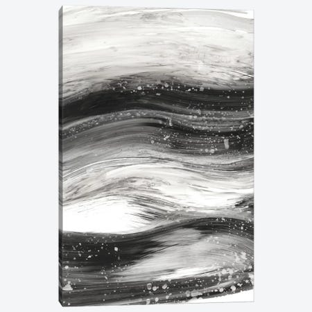 Black Waves II Canvas Print #EHA265} by Ethan Harper Art Print