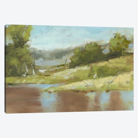 Muddy River I Canvas Print #EHA273} by Ethan Harper Art Print