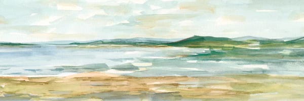 Hillsides: Panoramic Seascape I by Ethan Harper