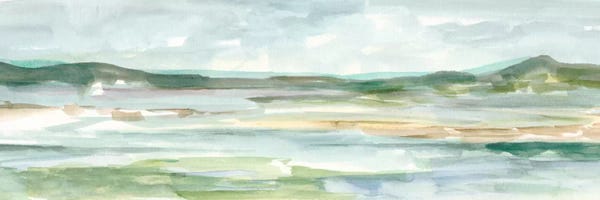 Traditional Living Room: Panoramic Seascape II by Ethan Harper