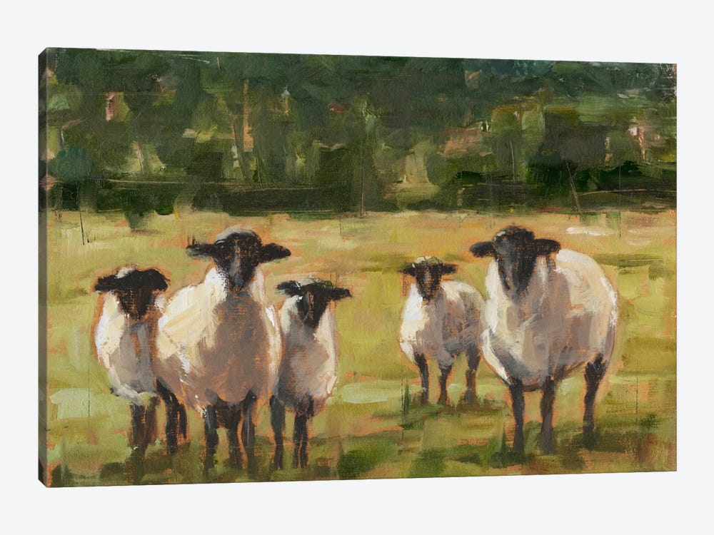 Sheep Family I by Ethan Harper 1-piece Canvas Artwork