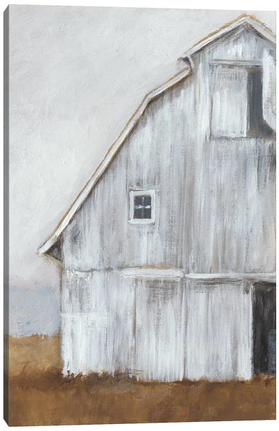 Abandoned Barn II Canvas Art Print - Modern Farmhouse Décor