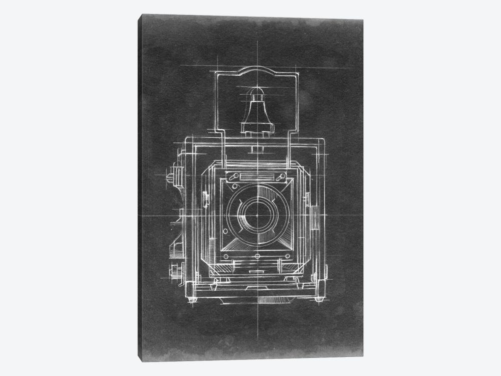 Camera Blueprints I by Ethan Harper 1-piece Art Print