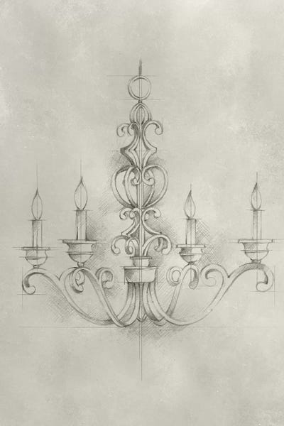 Hardware: Chandelier Schematic III by Ethan Harper