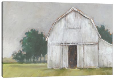 Rustic Barnyard II Canvas Art Print - Farmhouse Kitchen Art
