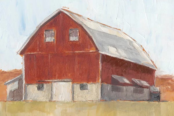 Farms: Rustic Red Barn II by Ethan Harper