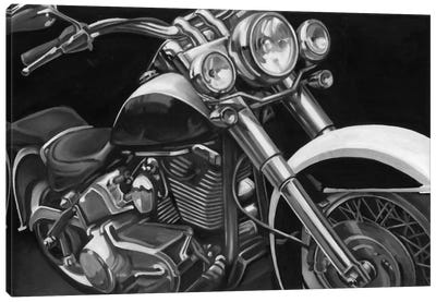 Classic Hogs I Canvas Art Print - Motorcycles