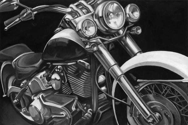 Motorcycles: Classic Hogs I by Ethan Harper