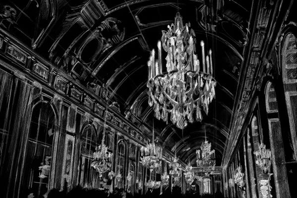 Chandeliers: Ballroom Sketch by Ethan Harper