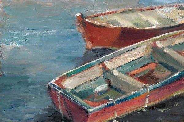 Rowboats: By The Lake I by Ethan Harper