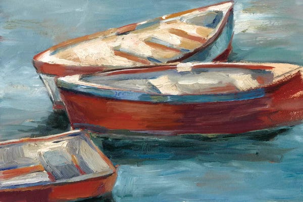 Rowboats: By The Lake II by Ethan Harper