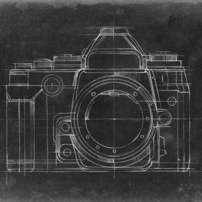 Camera Blueprints IV by Ethan Harper art print